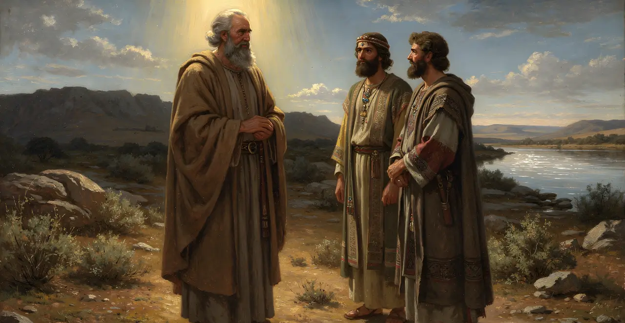Numbers 32:29-31 — Numbers, oil painting · TruthPrints