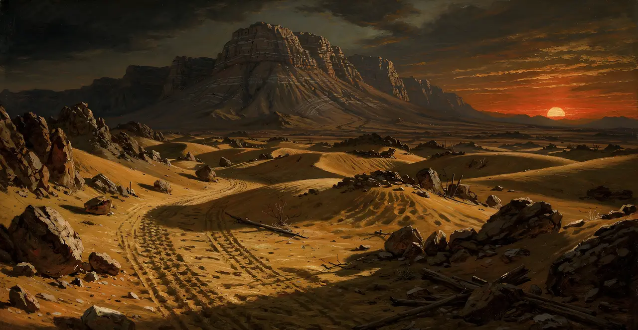 Numbers 33:30-37 — Numbers, oil painting · TruthPrints