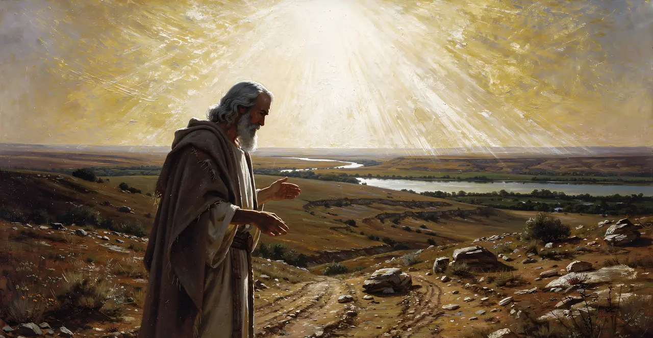 Numbers 35:1-4 — Numbers, oil painting · TruthPrints