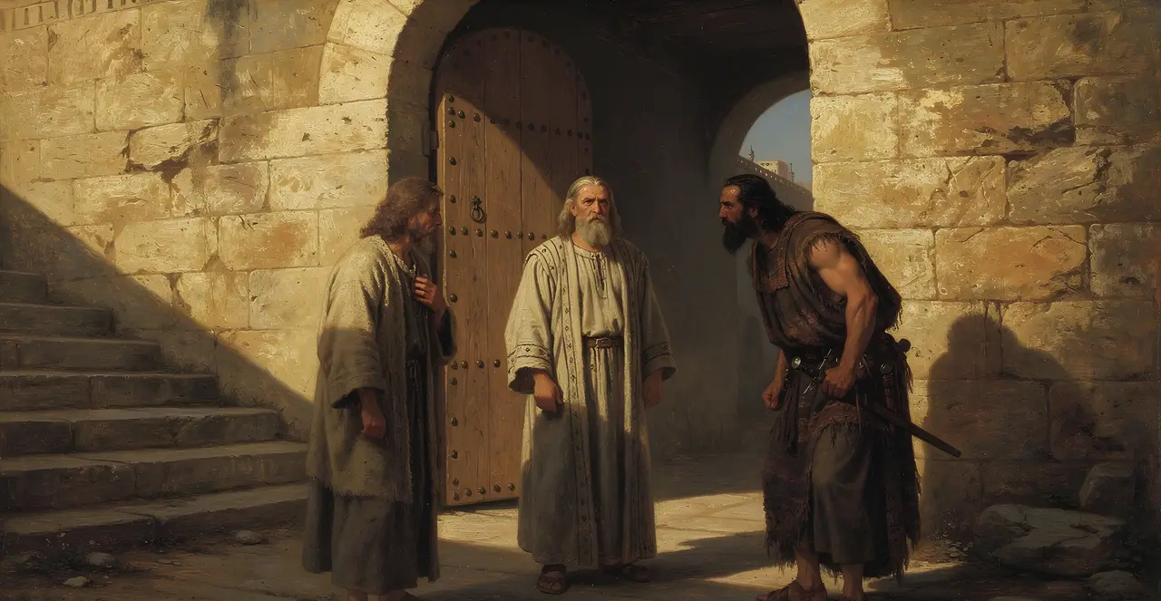 Numbers 35:23-25 — Numbers, oil painting · TruthPrints