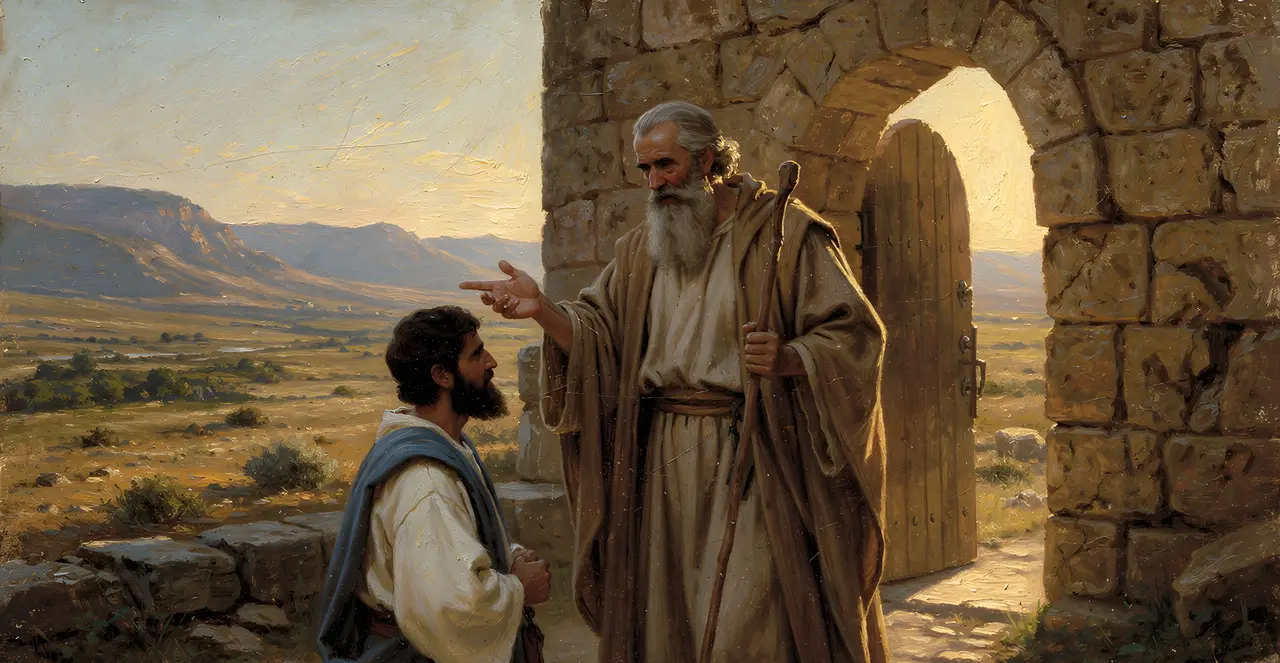 Numbers 35:5-7 — Numbers, oil painting · TruthPrints