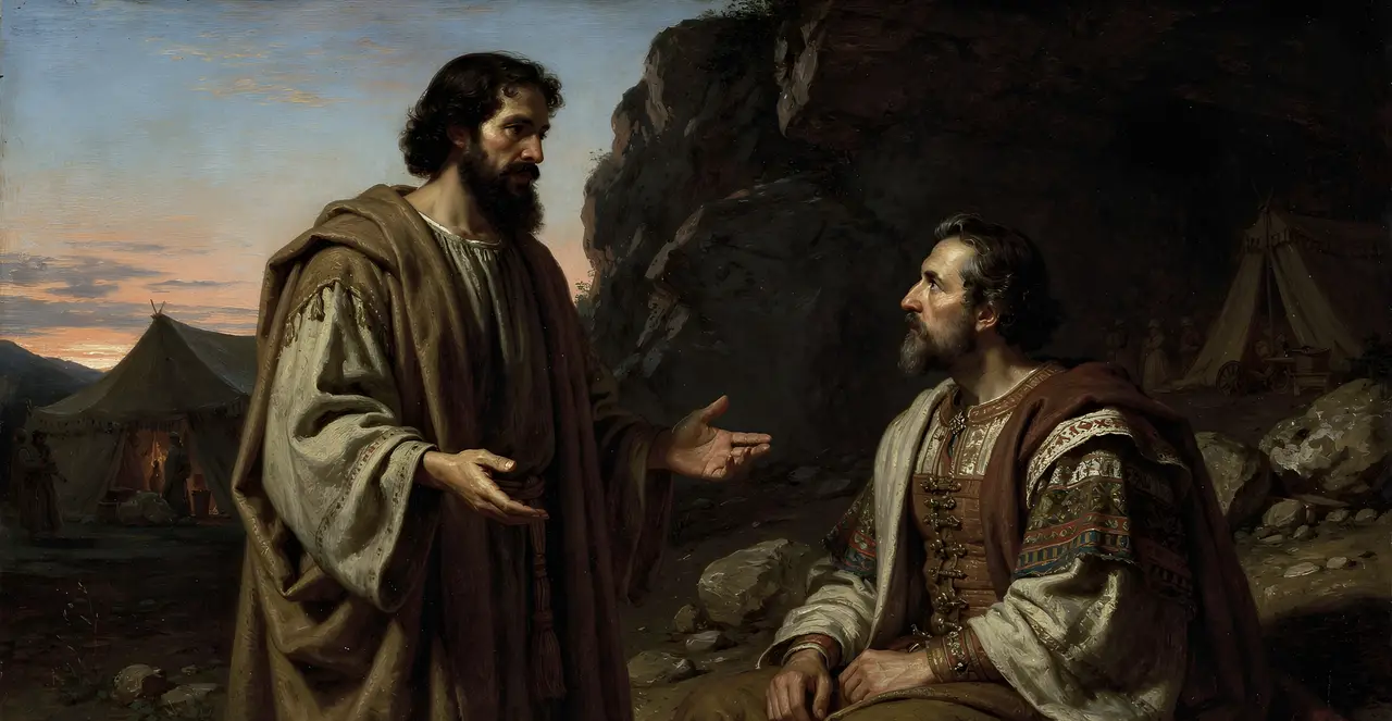 Numbers 36:1-2 — Numbers, oil painting · TruthPrints