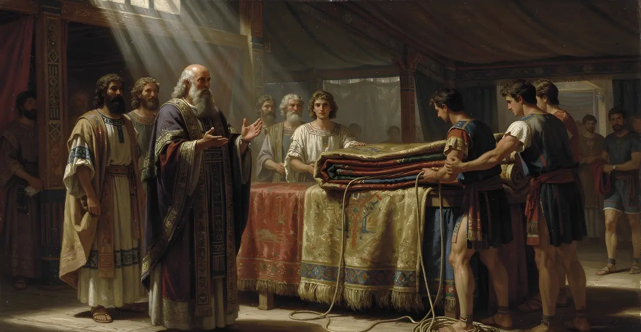Numbers 4:27-29 — Numbers, oil painting · TruthPrints