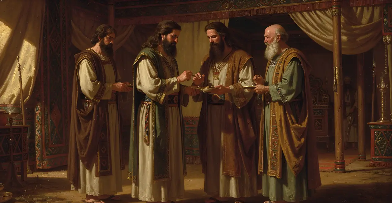 Numbers 4:45-48 — Numbers, oil painting · TruthPrints