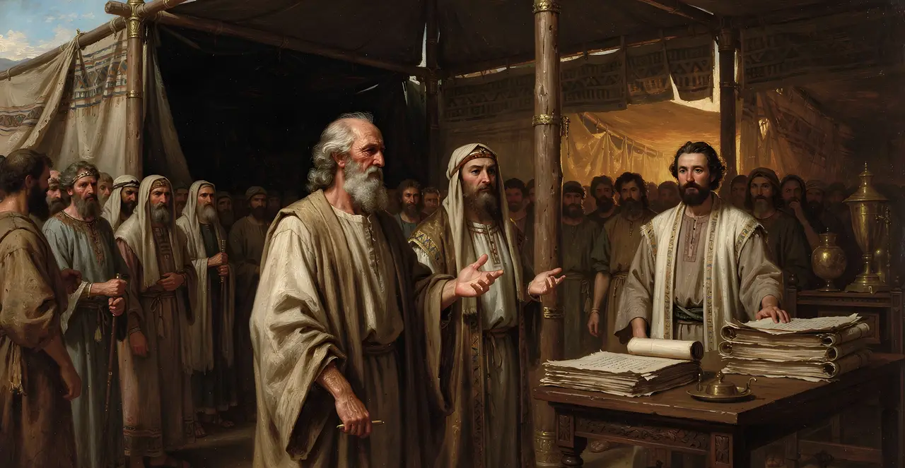 Numbers 4:49 — Numbers, oil painting · TruthPrints