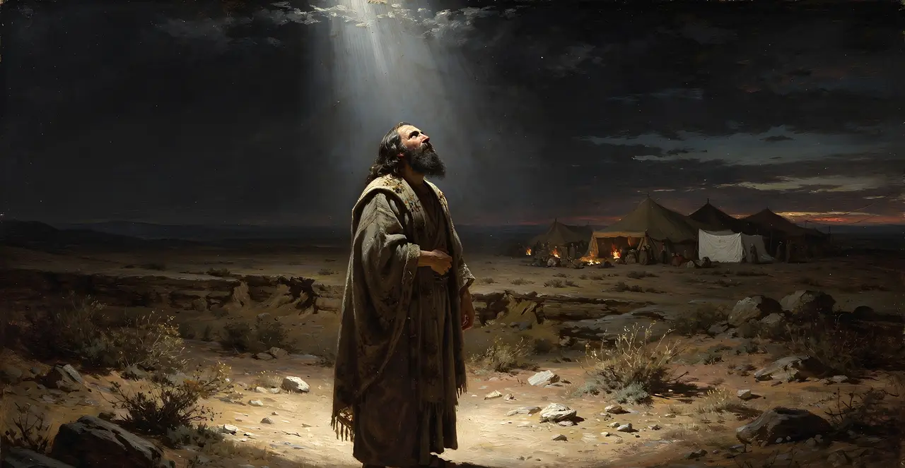 Numbers 5:1-5 — Numbers, oil painting · TruthPrints