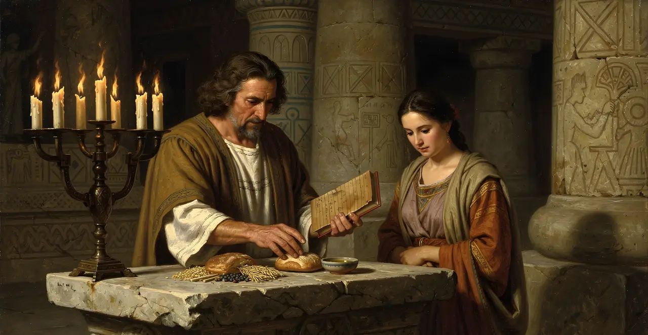 Numbers 5:23-26 — Numbers, oil painting · TruthPrints