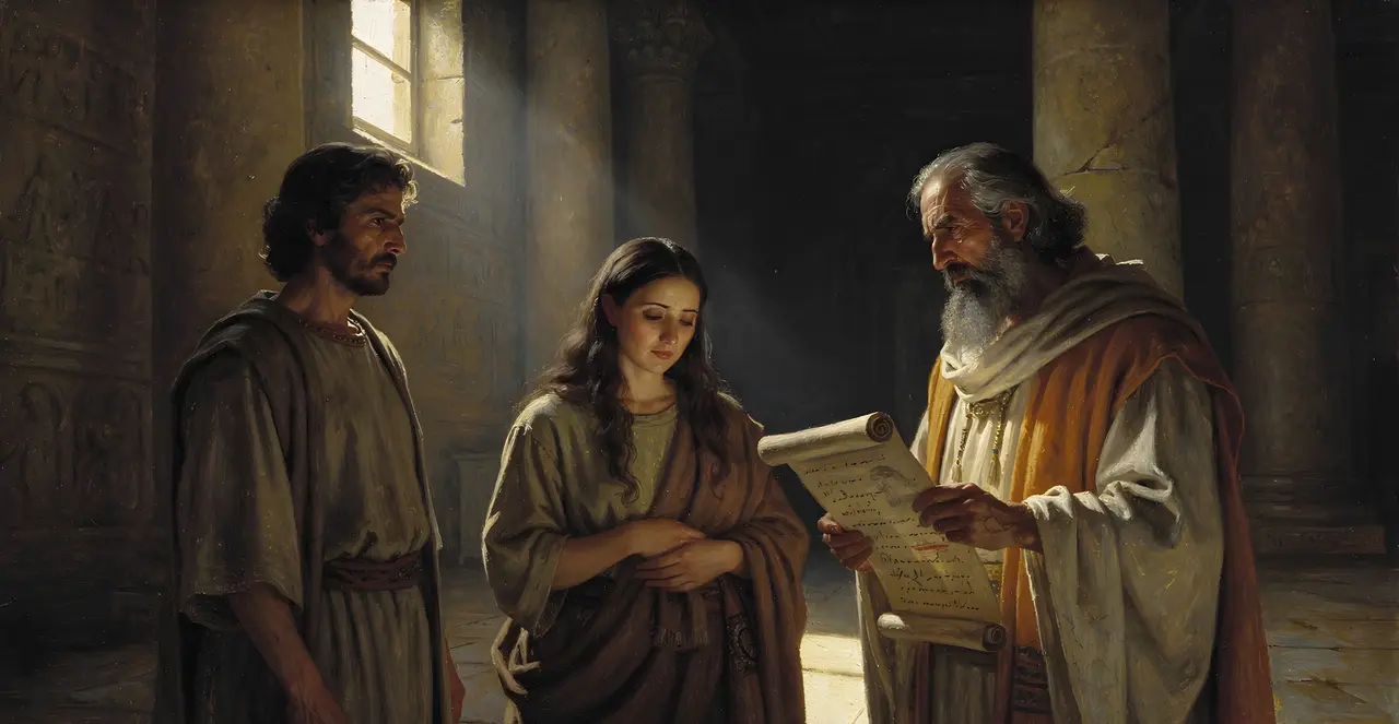 Numbers 5:30-31 — Numbers, oil painting · TruthPrints