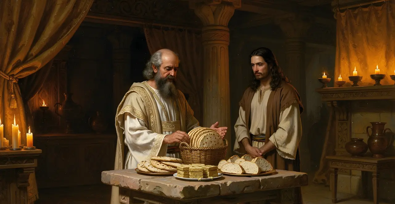 Numbers 6:15-17 — Numbers, oil painting · TruthPrints