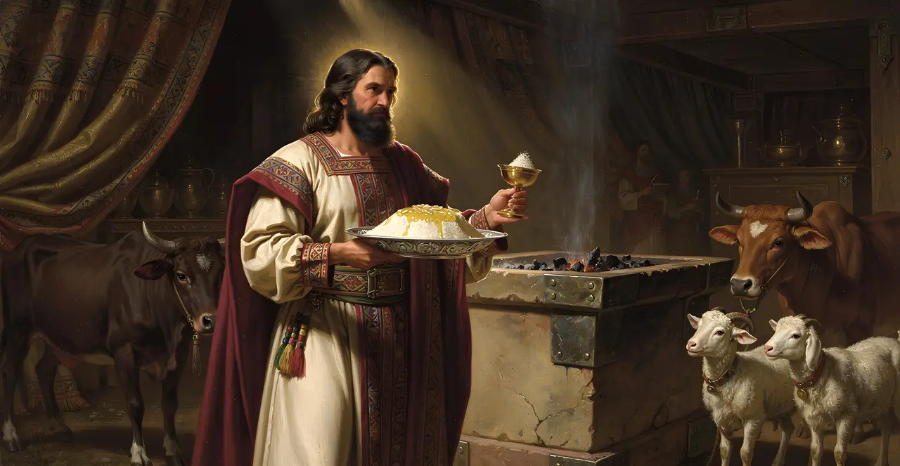 Numbers 7:54-58 — Numbers, oil painting · TruthPrints