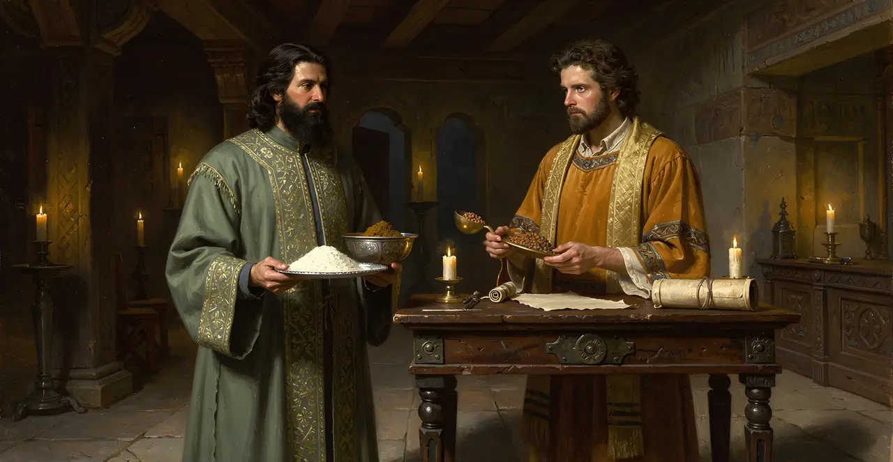Numbers 7:59-62 — Numbers, oil painting · TruthPrints