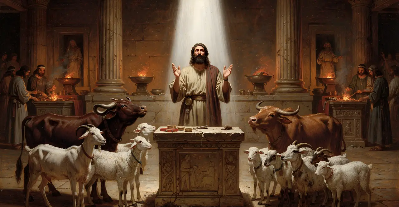 Numbers 7:63-66 — Numbers, oil painting · TruthPrints