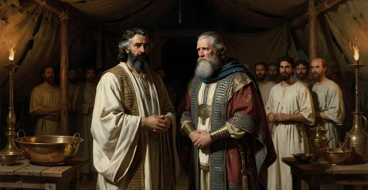 Numbers 8:20-23 — Numbers, oil painting · TruthPrints