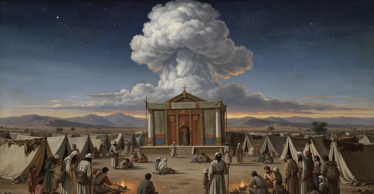 Numbers 9:20-22 — Numbers, oil painting · TruthPrints