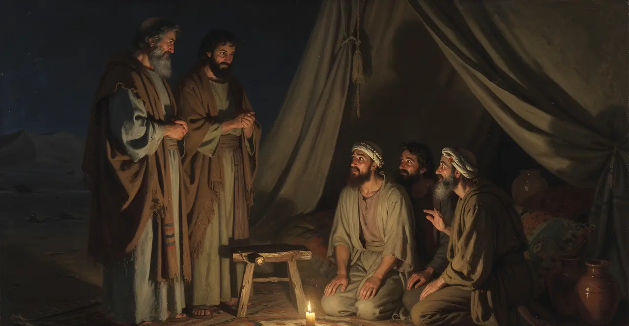 Numbers 9:5-6 — Numbers, oil painting · TruthPrints