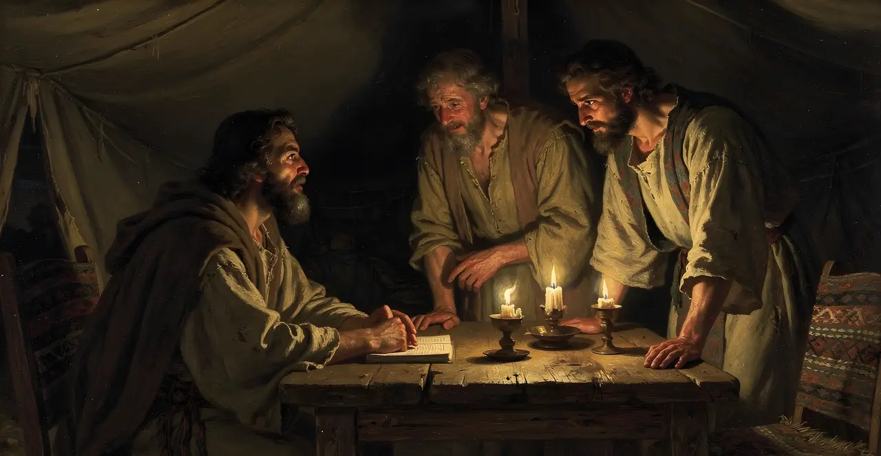 Numbers 9:7-10 — Numbers, oil painting · TruthPrints
