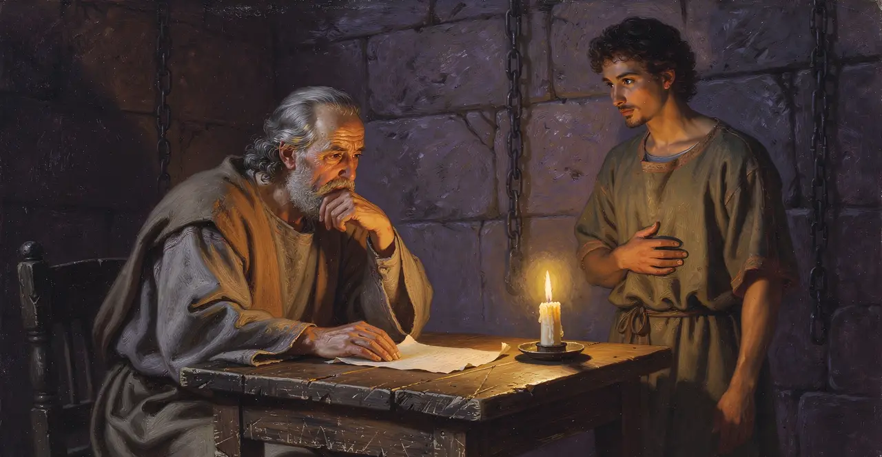 Philemon 1:13-17 — Philemon, oil painting · TruthPrints