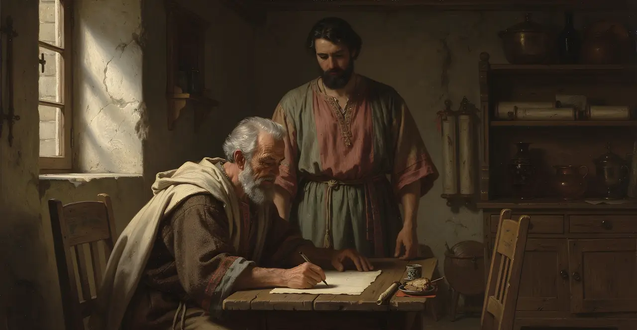 Philemon 1:18-23 — Philemon, oil painting · TruthPrints