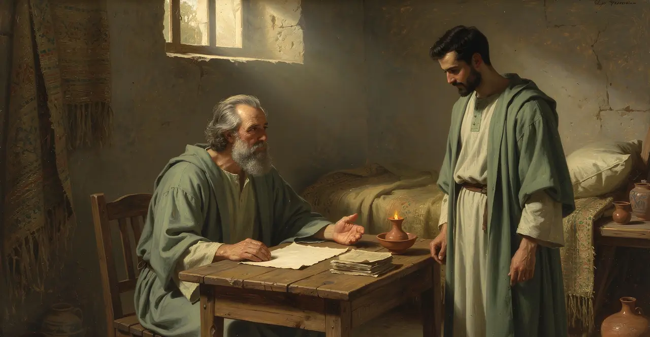Philemon 1,7-12 — Philemon, Ölgemälde · TruthPrints