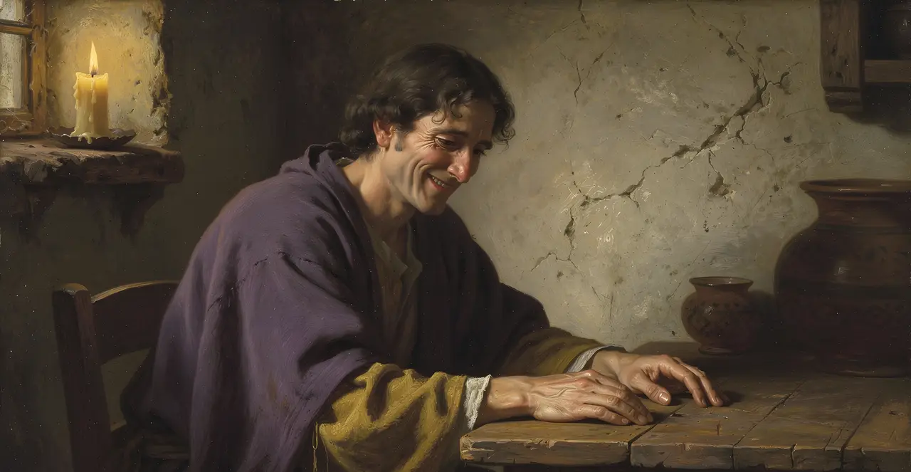 Proverbs 14:13-19 — Proverbs, oil painting · TruthPrints