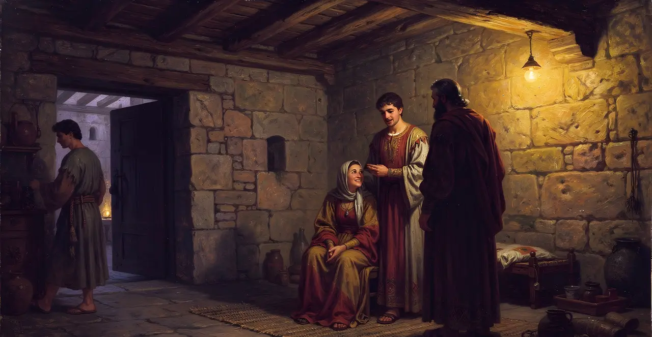 Proverbs 15:20-25 — Proverbs, oil painting · TruthPrints