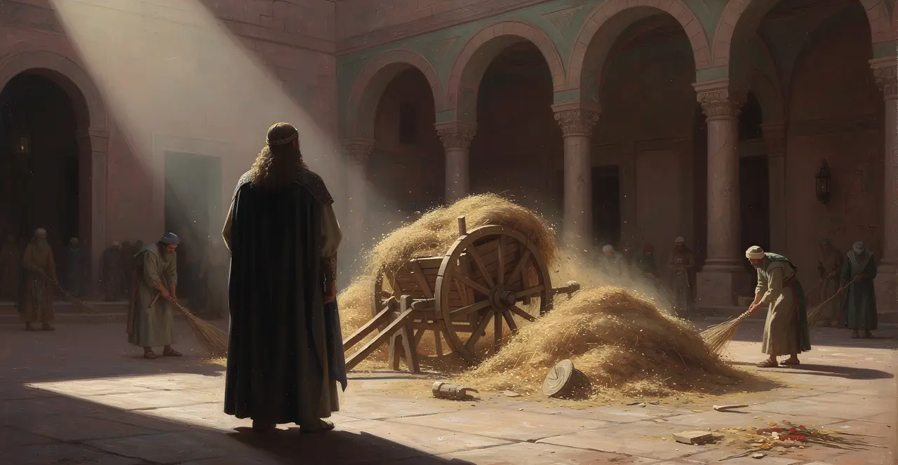 Proverbs 20:26-30 — Proverbs, oil painting · TruthPrints