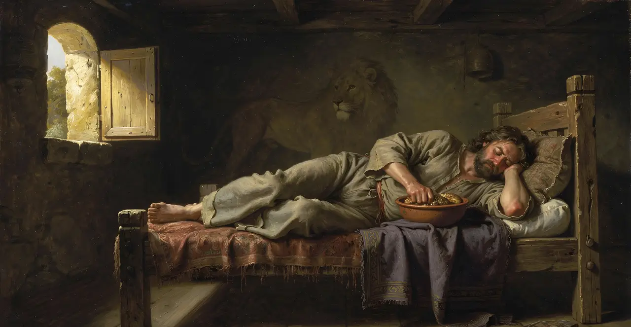 Proverbs 26:12-17 — Proverbs, oil painting · TruthPrints
