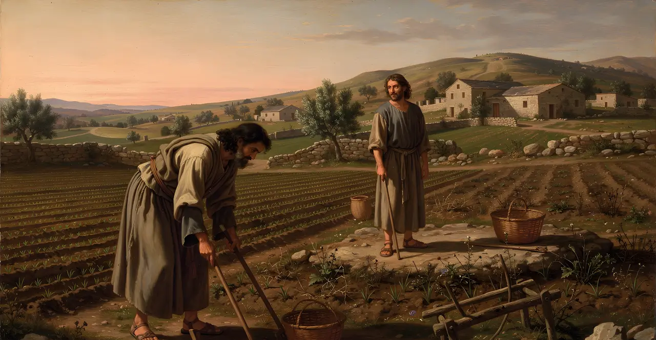 Proverbs 28:19-24 — Proverbs, oil painting · TruthPrints