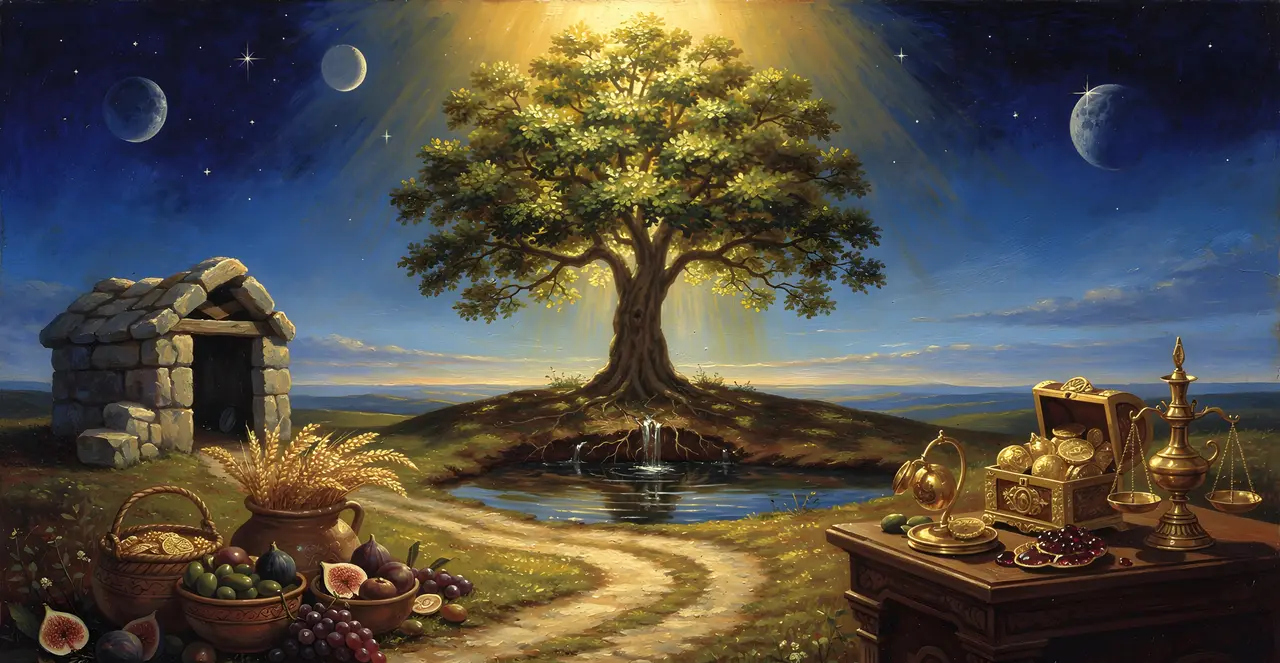 Proverbs 3:8-14 — Proverbs, oil painting · TruthPrints