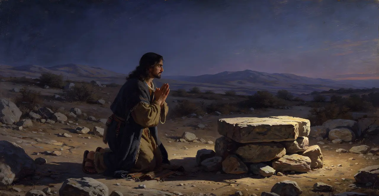 Psalm 106:43-48 — Psalms, oil painting · TruthPrints