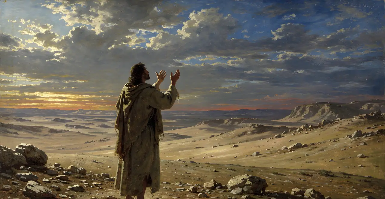 Psalm 107:1-6 — Psalms, oil painting · TruthPrints