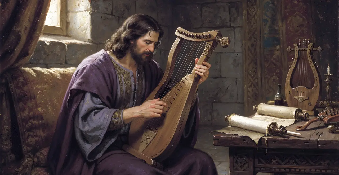 Psalm 108:1-6 — Psalms, oil painting · TruthPrints