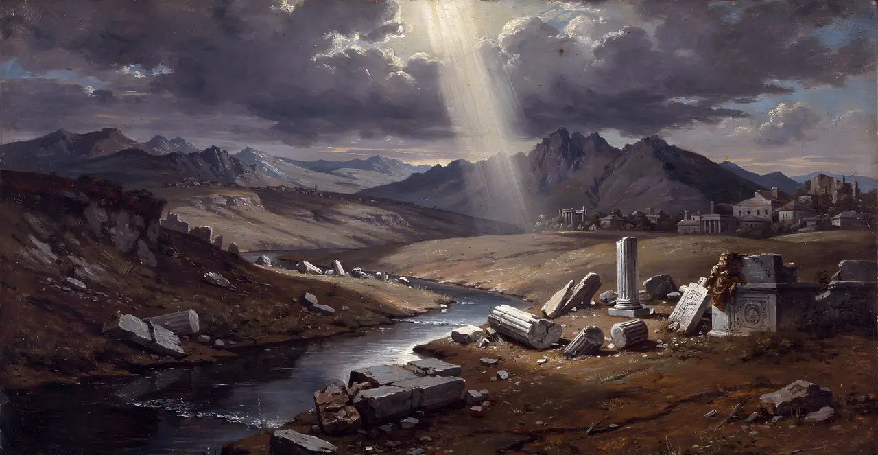 Psalm 110:6-7 — Psalms, oil painting · TruthPrints