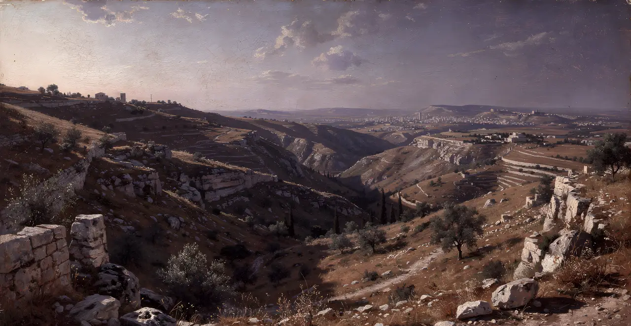 Psalm 121:1-7 — Psalms, oil painting · TruthPrints