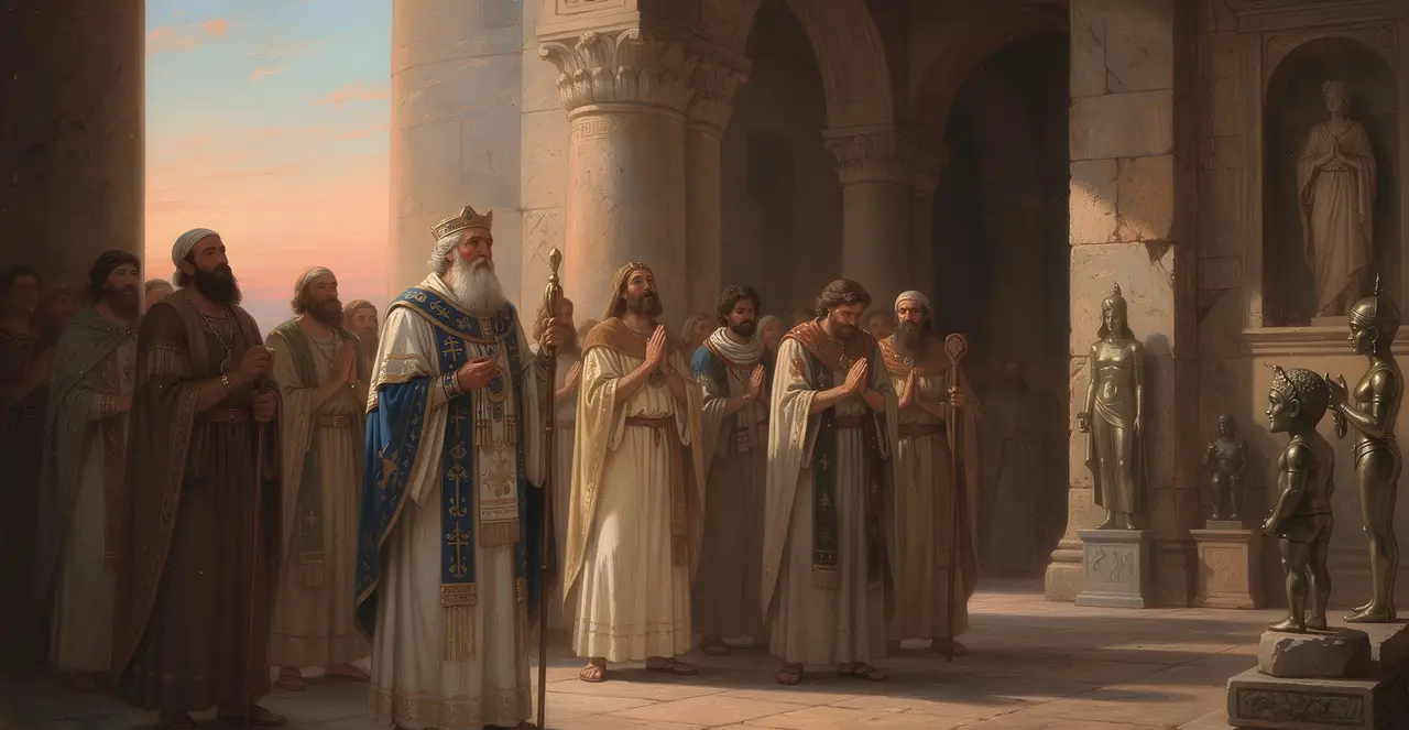 Psalm 135:14-21 — Psalms, oil painting · TruthPrints
