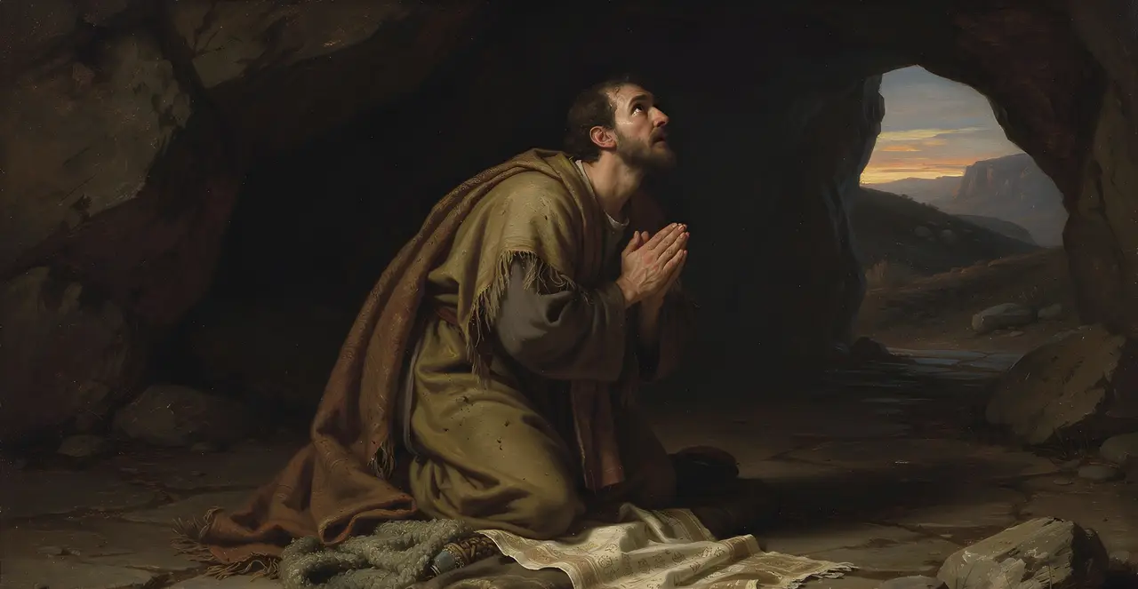 Psalm 142:5-7 — Psalms, oil painting · TruthPrints