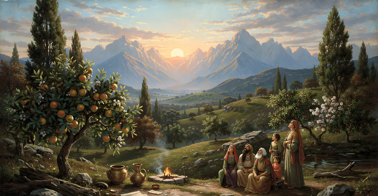 Psalm 148:9-14 — Psalms, oil painting · TruthPrints