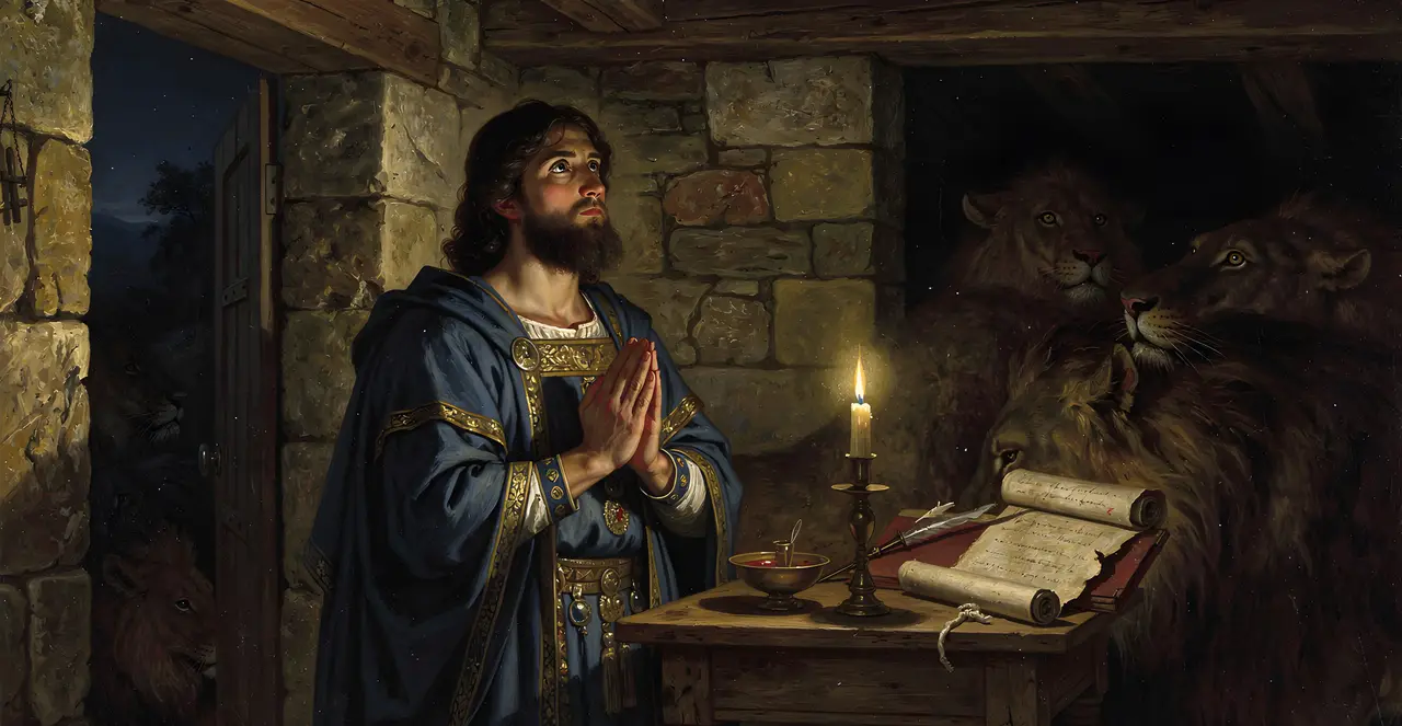 Psalm 17:6-11 — Psalms, oil painting · TruthPrints