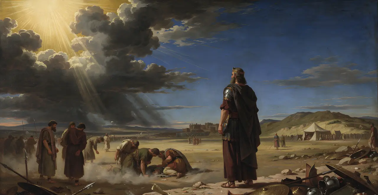 Psalm 18,41-45 — Psalmen, Ölgemälde · TruthPrints