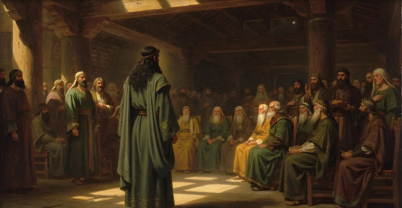 Psalm 22:24-28 — Psalms, oil painting · TruthPrints