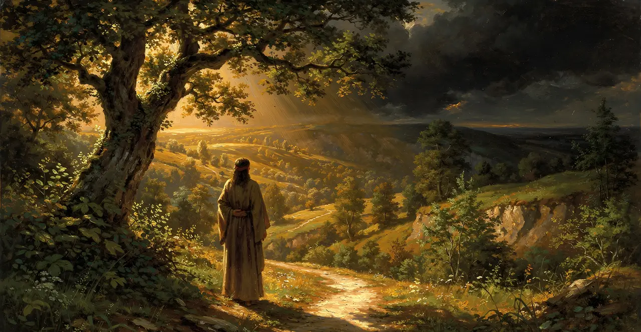 Psalm 32:10-11 — Psalms, oil painting · TruthPrints