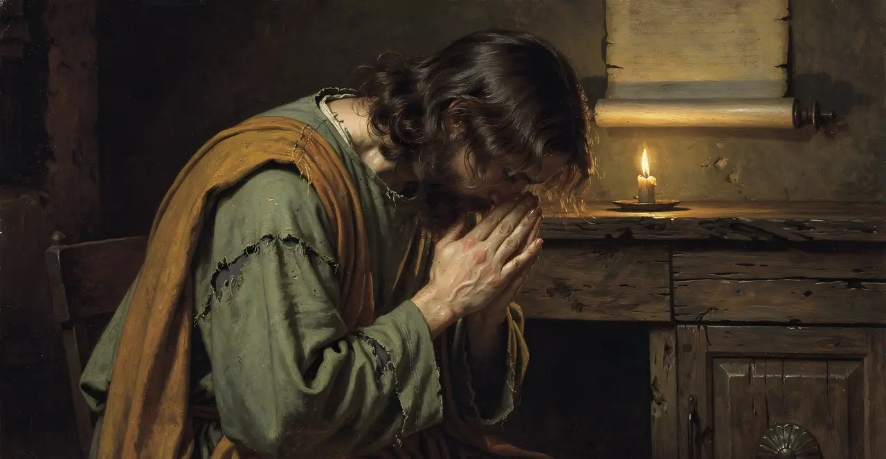 Psalm 35:12-16 — Psalms, oil painting · TruthPrints