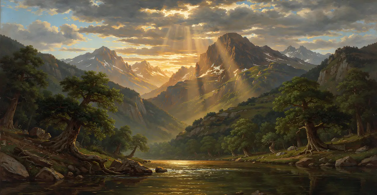 Psalm 36,6-10 — Psalmen, Ölgemälde · TruthPrints