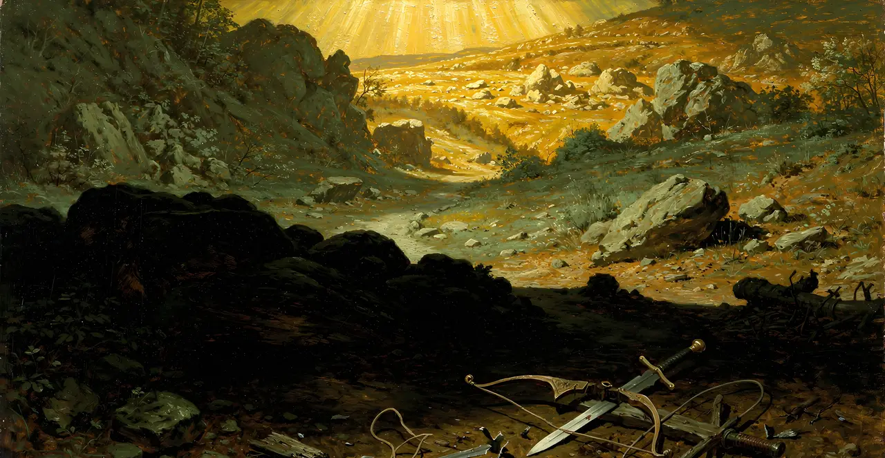 Psalm 37:13-18 — Psalms, oil painting · TruthPrints