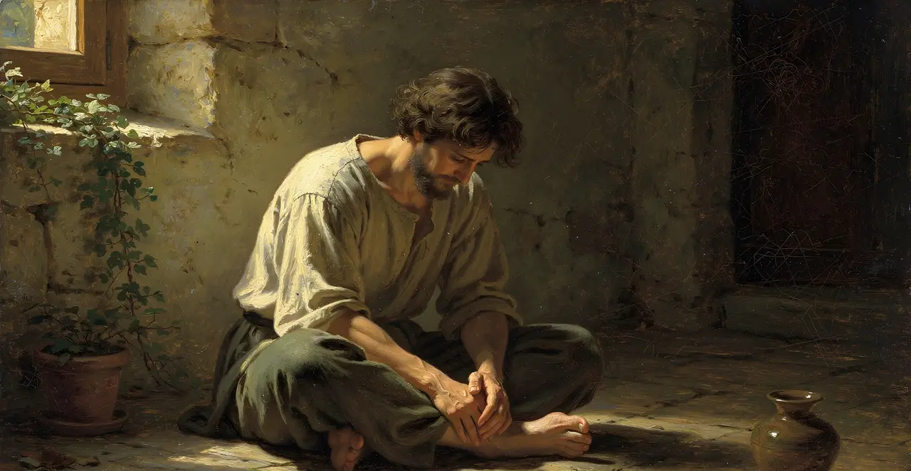 Psalm 38:13-19 — Psalms, oil painting · TruthPrints