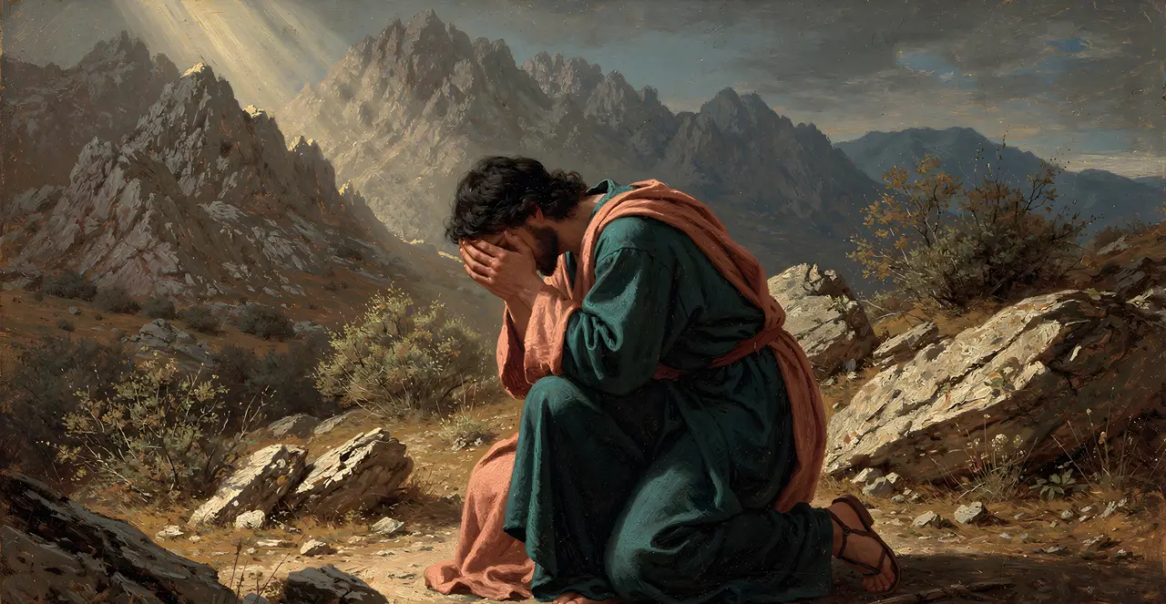 Psalm 38:20-22 — Psalms, oil painting · TruthPrints
