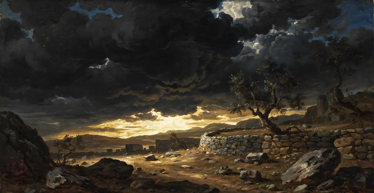 Psalm 4:1-5 — Psalms, oil painting · TruthPrints