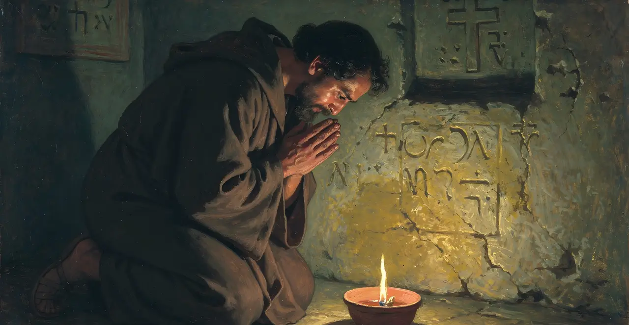 Psalm 40:13-17 — Psalms, oil painting · TruthPrints