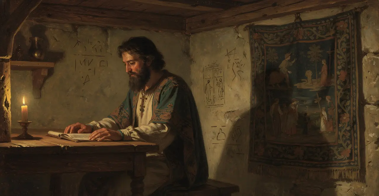Psalm 41:6-11 — Psalms, oil painting · TruthPrints