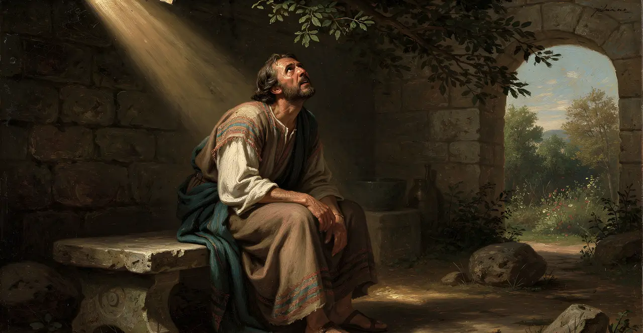 Psalm 42,9-11 — Psalmen, Ölgemälde · TruthPrints